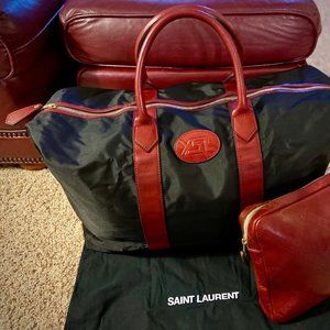 Yves Saint Laurent Duffle & Clutch
